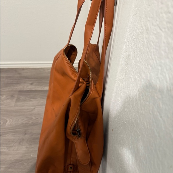 Universal Thread Patchwork Travel Bag - Orange and Tan - Picture 11 of 16